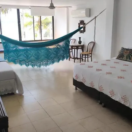 Habitación De Lujo En Hermosa Casa Frente Al Mar * Cartagena