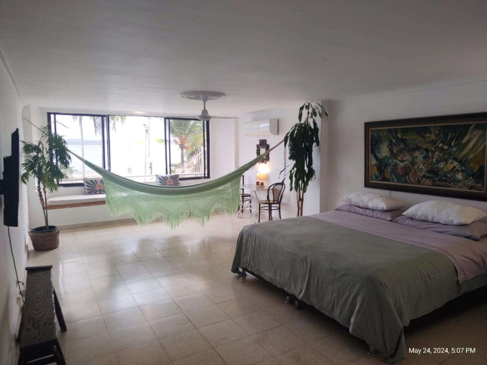 Habitación De Lujo En Hermosa Casa Frente Al Mar Cartagena