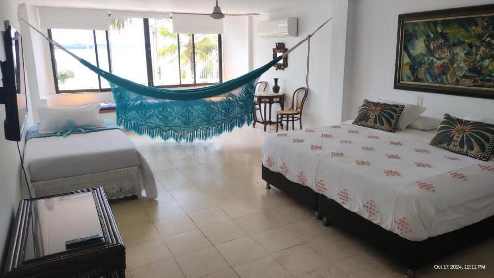 Habitación De Lujo En Hermosa Casa Frente Al Mar * Cartagena